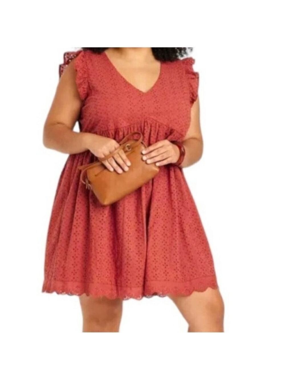 New Knox Rose Boho, Desert Red,sleeveless SummerDress NWT Size M - Picture 2 of 14
